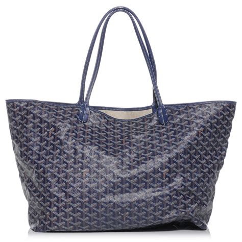 goyard st louis gm blue|inside goyard tote.